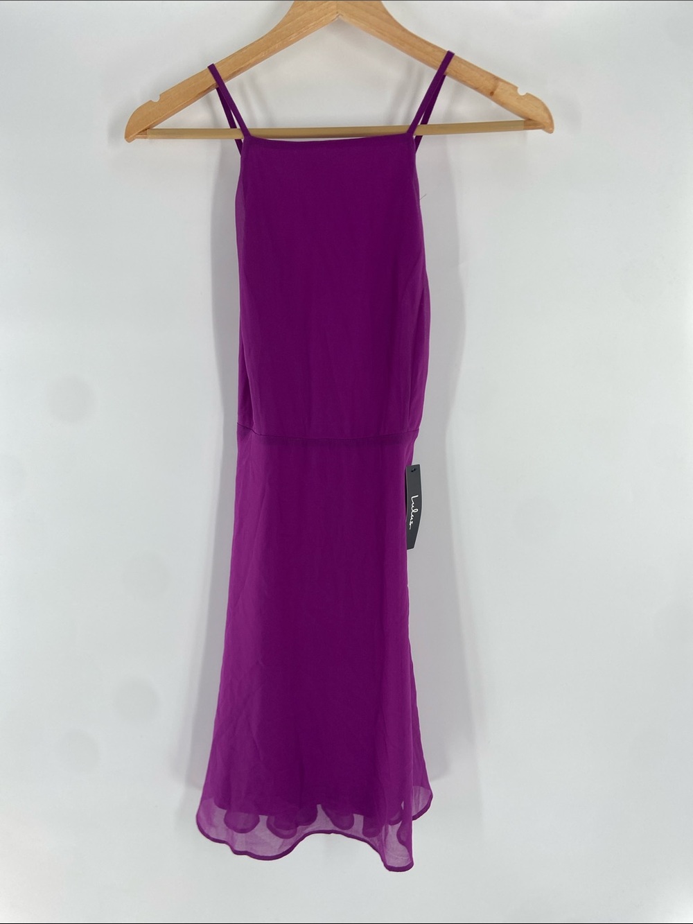 Lulus Pink Backless Mini Dress Size S NWT
